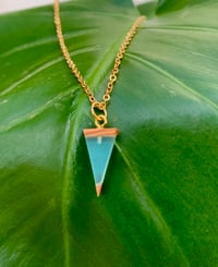 Cala Saladeta - Collana legno e resina