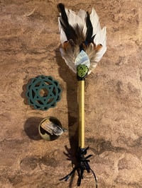 Image 1 of Feather Wand Pearl Gleam