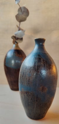 Image 2 of Textured Bottle Vases – Set of Two