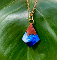 Cala Xarraca - Collana legno e resina