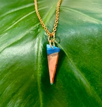 Cala Xarraca - Collana in legno e resina