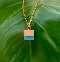 Cala Bassa - Collana legno e resina