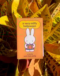 Image 1 of miffy halloween zine 