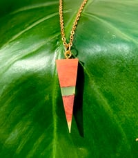 Es Vedrà - Collana legno e resina