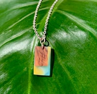 Ses Salines - Collana in legno e resina