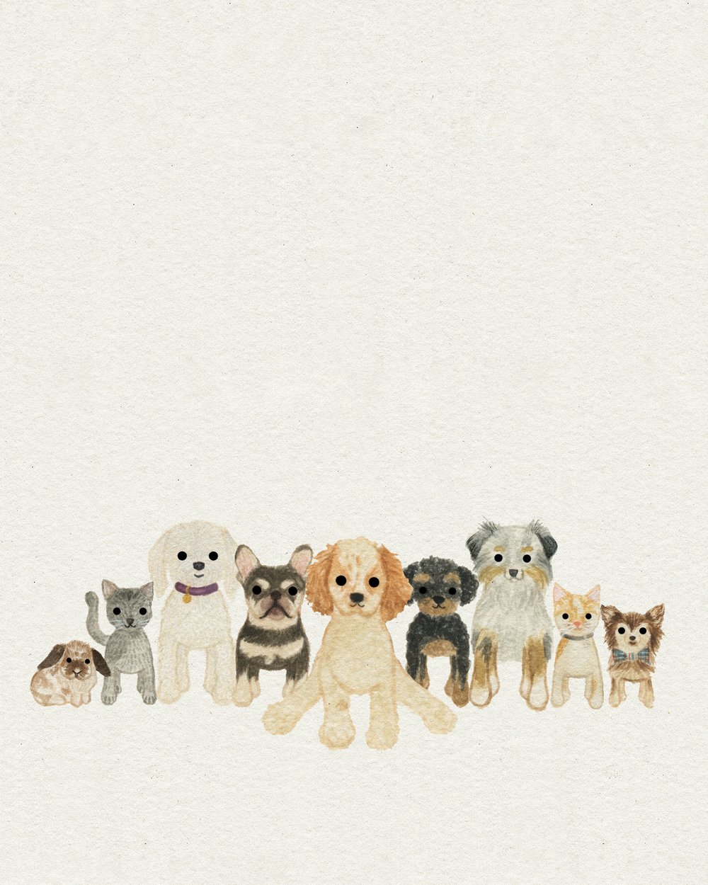 Image of Add On | Pets (Watercolour Portrait)
