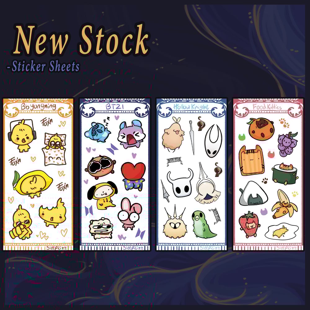 Image of !! NEW !! Sticker Sheets