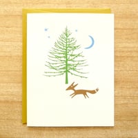 Image 1 of Foxy Holiday Card