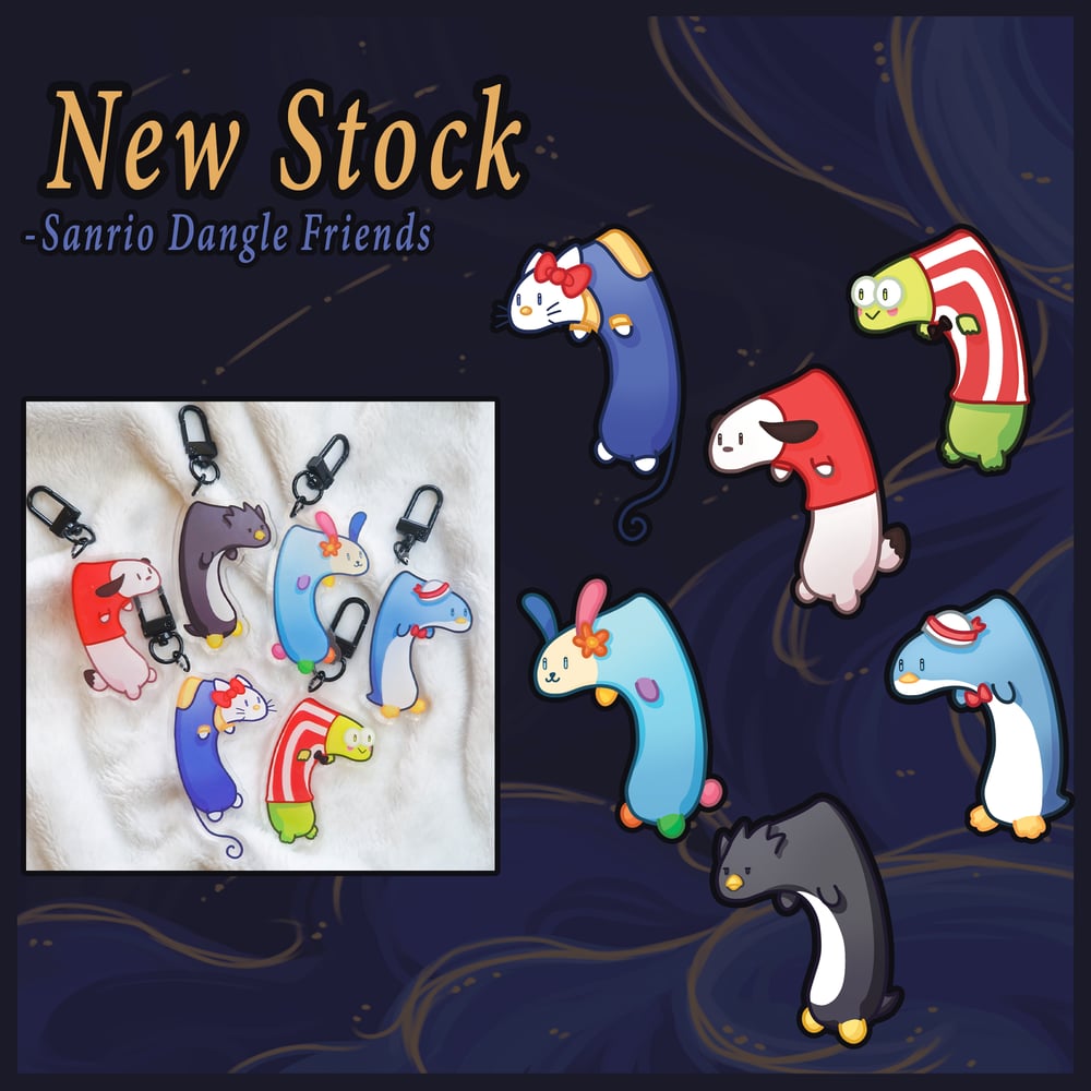Image of !! NEW !! Sanrio Dangle Friends