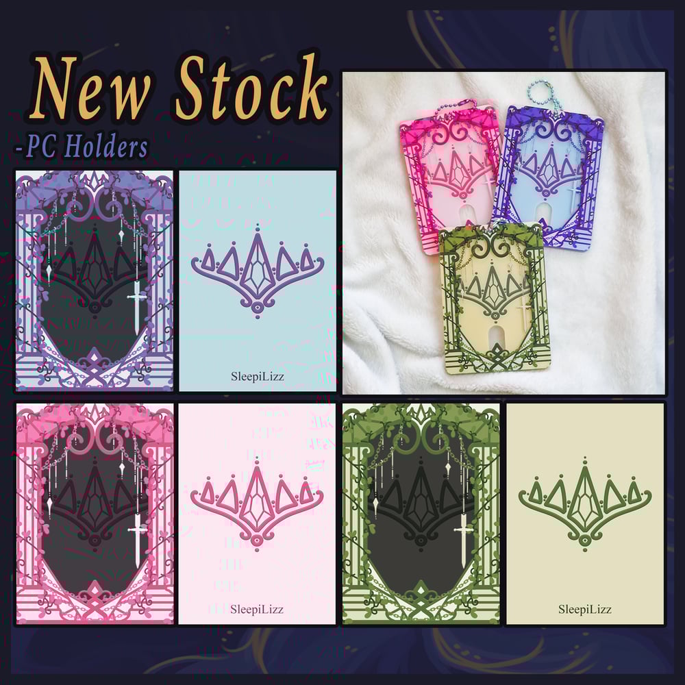 Image of !! NEW !! PC Holders Acrylic Keychain