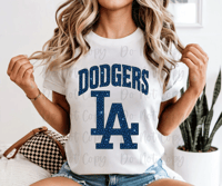 Image 2 of Dodgers bling Shirt 