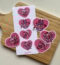 Image 2 of Love Bullet Mini Print and stickers