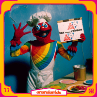 Image 1 of Kaz #1 Summer Rainbow Chocolate Bar