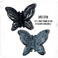 Image 1 of 90s butterfly hairclip | limited (hand designed)