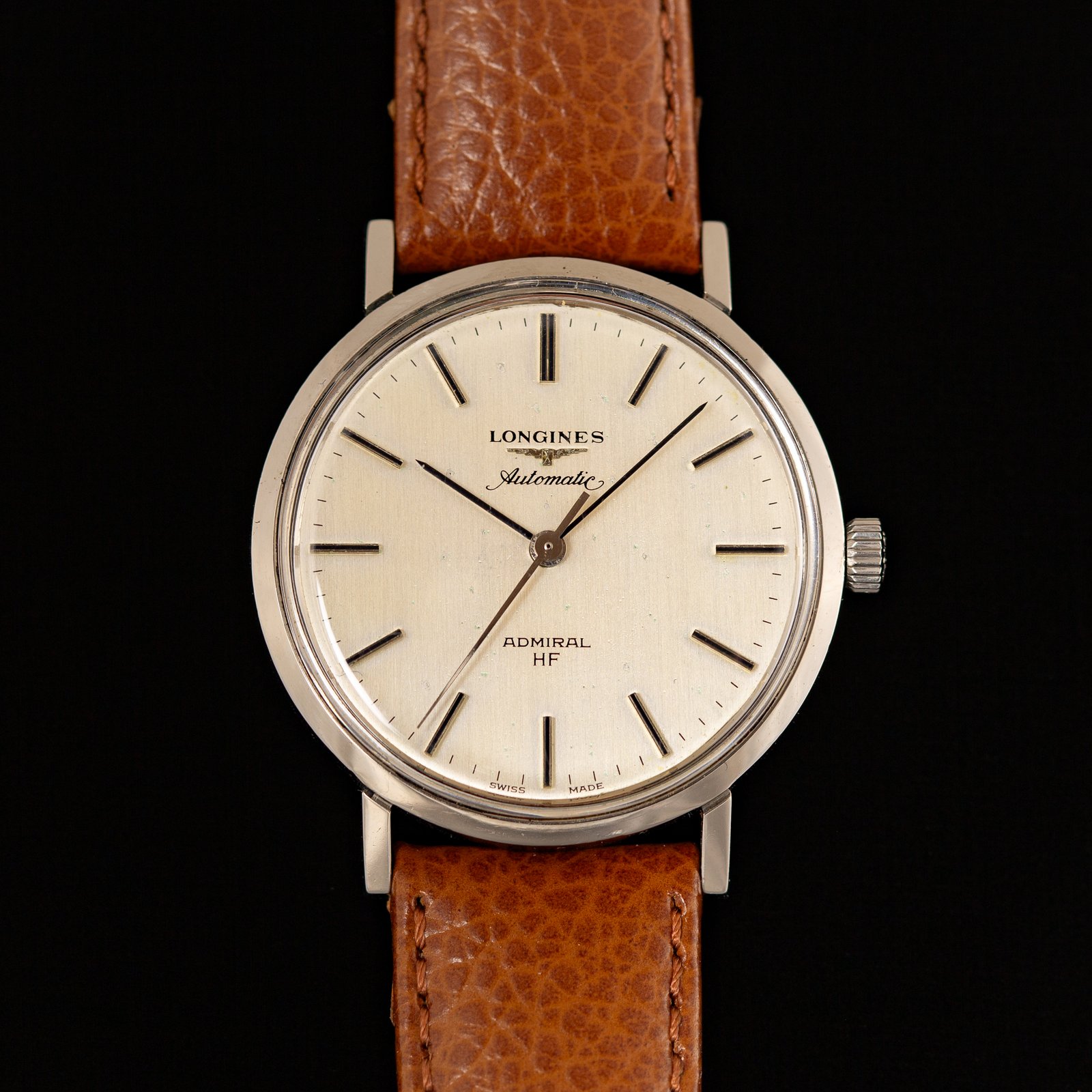 1969 Longines Admiral HF Automatic | Three Hands Vintage