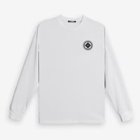 Image 2 of '24 VIRTUES' Long Sleeve | White