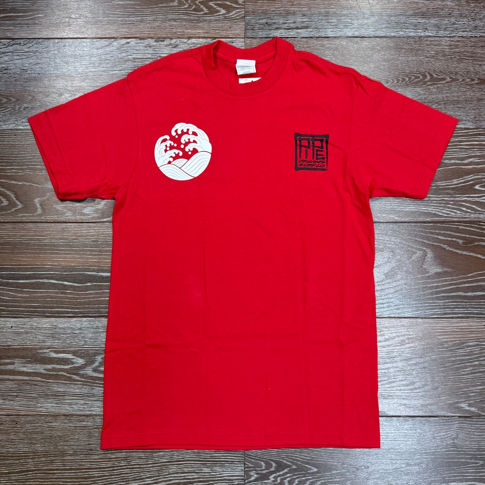 Image of Tora Atakku Red Mens T-Shirt