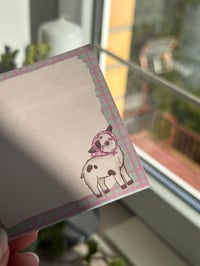 Image 2 of Hungry goat sticky notes