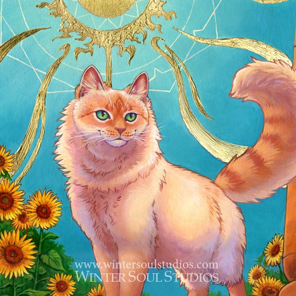 Image of The Sun’s Path - Framed Original Painting