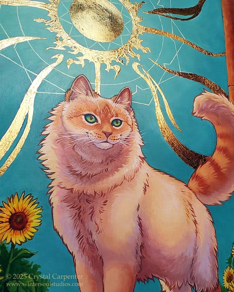 Image of The Sun’s Path - Framed Original Painting