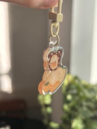 Image 2 of Bear Hat goose keychain