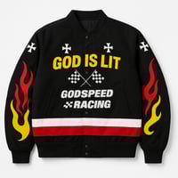 Image 1 of God Speed Racing Jacket
