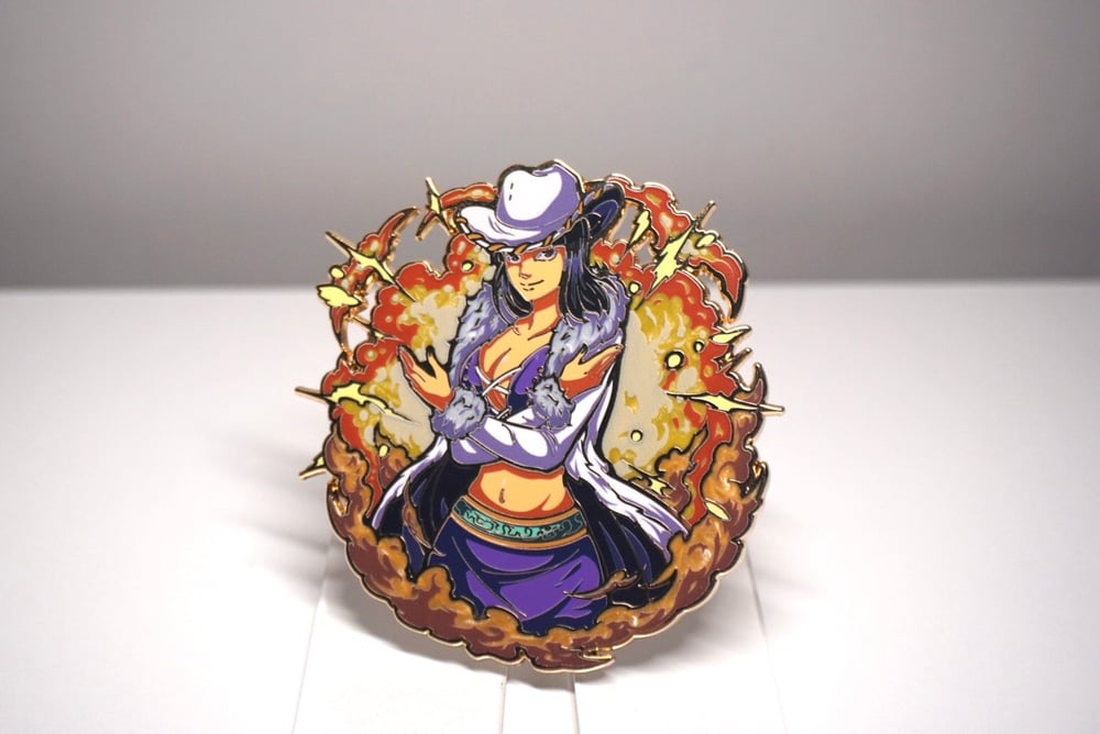 Cow Girl 2 Enamel Pin