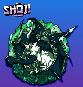 Emo Villain Enamel Pin