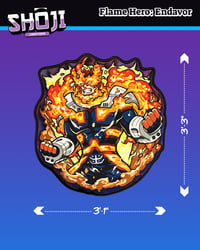 Image 1 of Fire Hero Rug