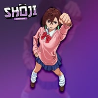 School Girl Hero Enamel Pin