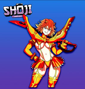 KLK Ryuuko Enamel Pin