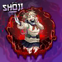 Wicked Waifu Villain Bloody Border Enamel Pin