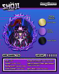 Image 2 of Solo Anime Pin (Pre-Order)