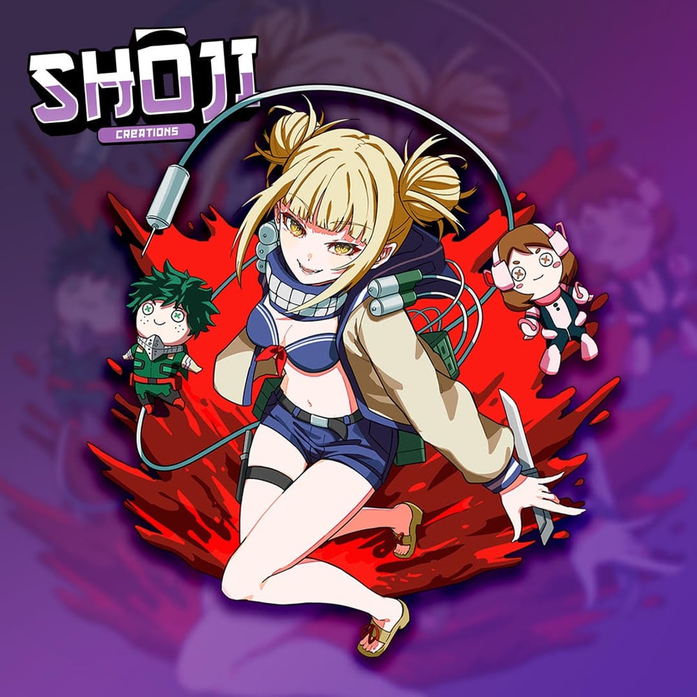 Toega (With Plushie) Anime Pin