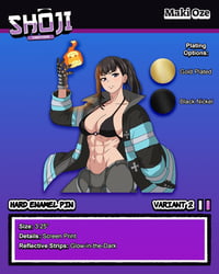 Image 3 of Makie Anime Pre Order Enamel Pin