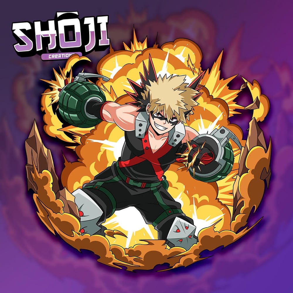 Explosive Hero Enamel Pin
