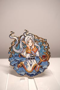 Image 1 of Elven Mage Anime Pin