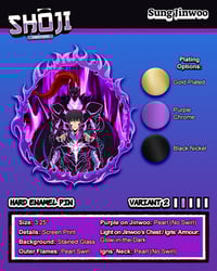 Image 3 of Solo Anime Pin (Pre-Order)