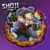 Image 2 of Explosive Hero Enamel Pin (In Stock)