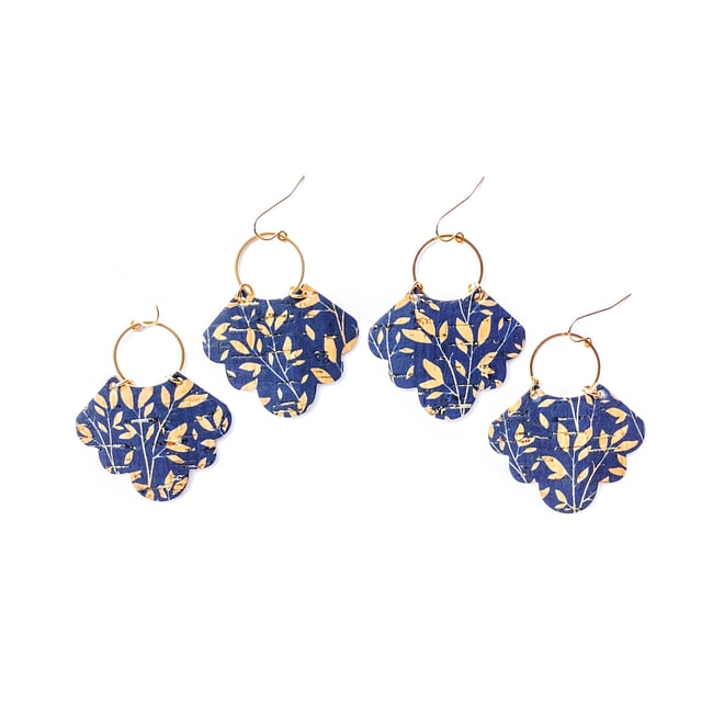 Faith Leather Earrings 