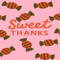 Image 3 of Sweet Thanks Card