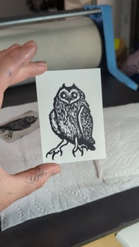 Image 1 of Spectral Owl ~ ACEO 