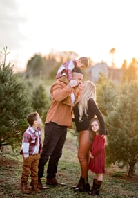 Image 1 of MINI SESSION - CHRISTMAS TREE FARM $50 RETAINER ONLY