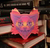 Image 1 of Schrödinger's Cat Lenticular Sticker