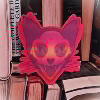 Image 2 of Schrödinger's Cat Lenticular Sticker