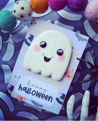 Ghost cookie card