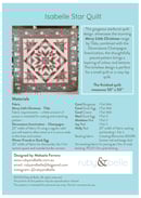 Image 4 of Isabelle Star Quilt - Paper pattern
