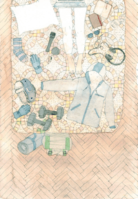 "A Portrait of the Artist as a Middle-Aged Woman" (for Lea Thaus' "The Hopefull Locals")