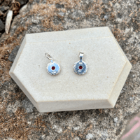 Image 12 of Mixed Metal Birthstone Wreath Charm