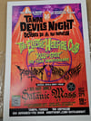TAMPA DEVILS NIGHT SHOW POSTER 13x19